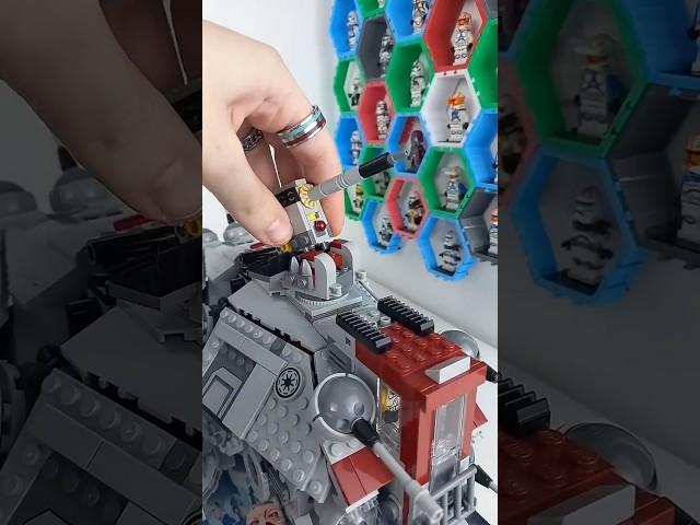 GIANT LEGO Star Wars AT-TE Modification