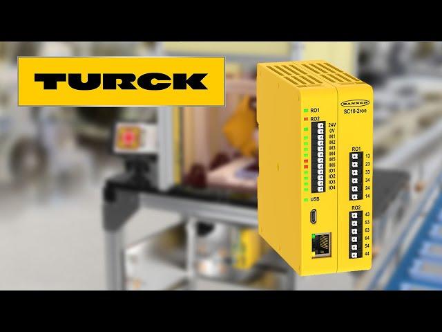 Industry Update: Turck - Banner SC10 Safety Controllers