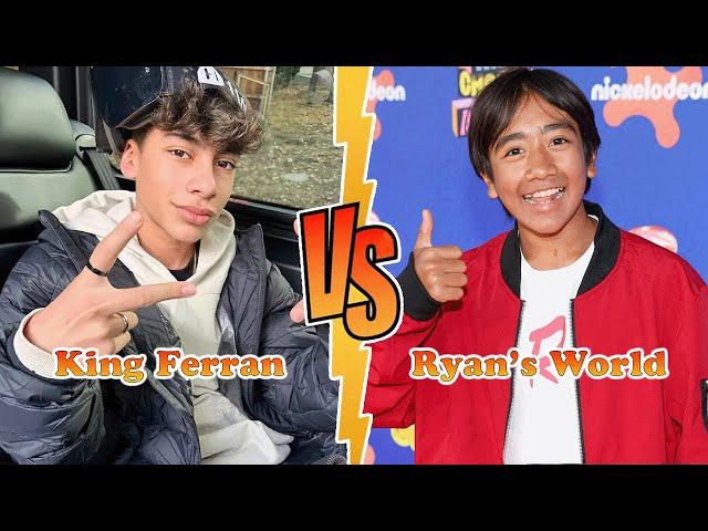 King Ferran VS Ryan's World Transformation  New Stars From Baby To 2024