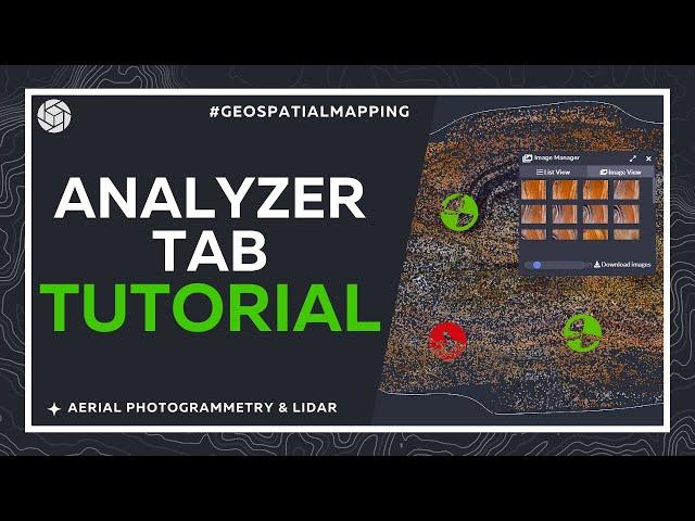 Using The Analyzer Tab - Sparse Point Cloud and Reference Points | PixElement