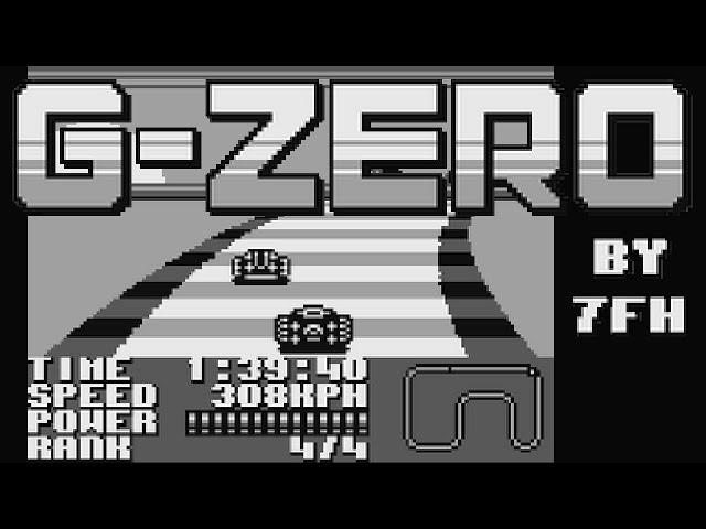 Playing G-Zero, an Awesome Game Boy Demake
