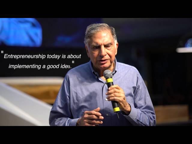 Shri Ratan Tata's Inaugural Speech at T-Hub, Hyderabad