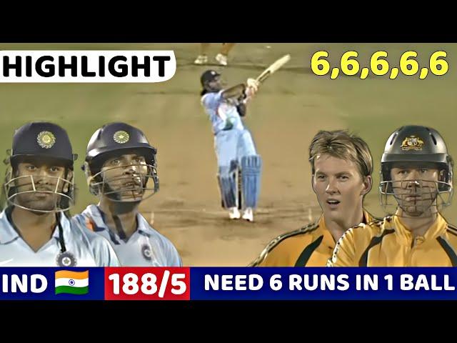 INDIA VS AUSTRALIA T20 WORLD CUP 2007 | FULL MATCH HIGHLIGHTS | MOST THRILLING MATCH EVER