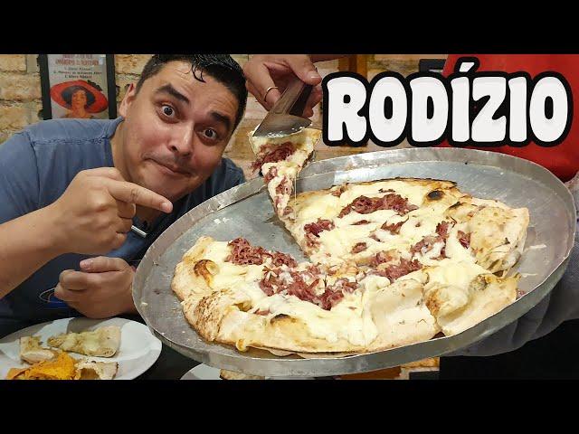 O MELHOR RODÍZIO DE PIZZA DA CIDADE? - Mercearia Anos 30