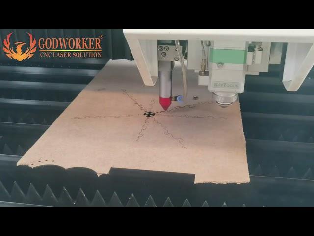 [Godworker]  GW-3015FC 2 in 1  Fiber CO2 laser cutting machine Raycus 2KW & CO2 150W