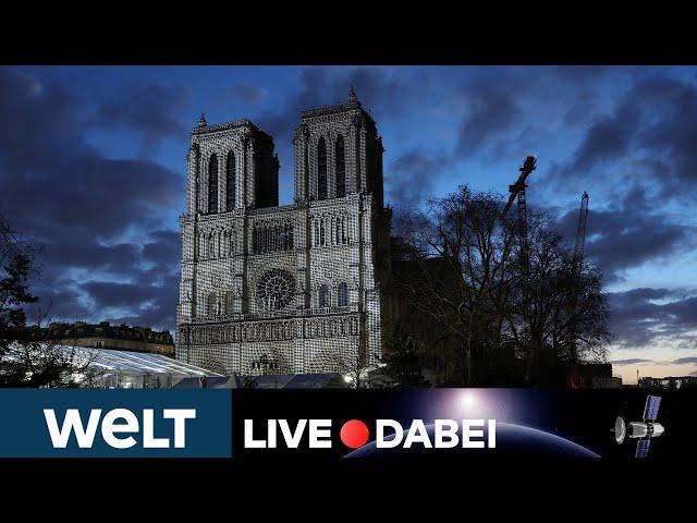 PARIS NOTRE-DAME: Feierlichkeiten zur Wiedereröffnung mit Trump, Selenskyj, Prinz William - LIVE