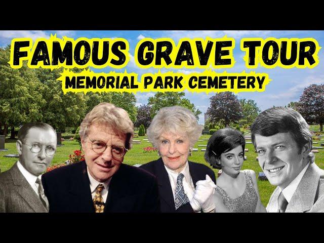 Famous Grave Tour of Memorial Park Cemetery in Skokie, Illinois