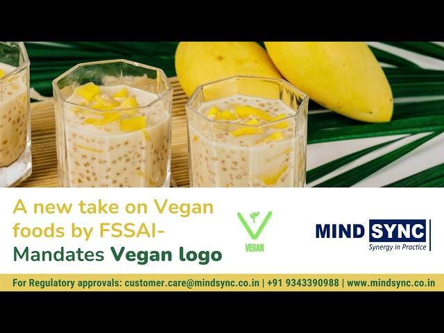 FSSAI mandates Vegan logo | Vegan food FSSAI compliance