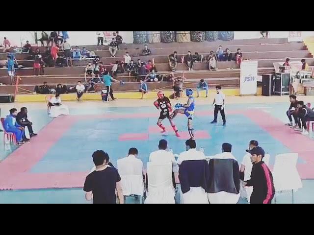 Atheletes of KACG in All India University Kickboxing Championship 2022