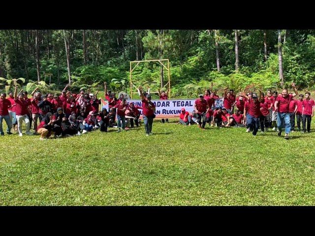 Serunya Gathering Radar Tegal Grup Suasana HUT RI ke 79 di Rumah Angsa Guci