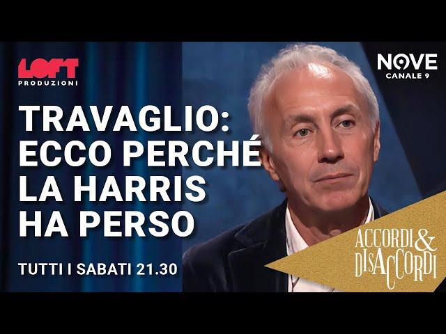 Travaglio: ecco perché la Harris ha perso