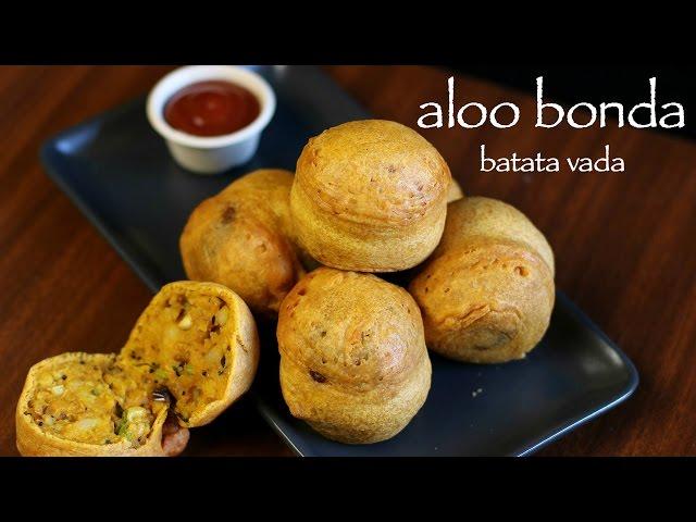 aloo bonda recipe | batata vada recipe | potato bonda | bonda recipe