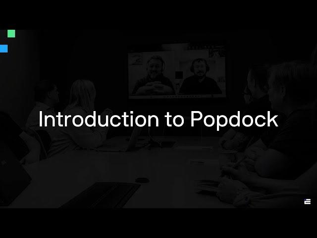 Introduction to Popdock Demo