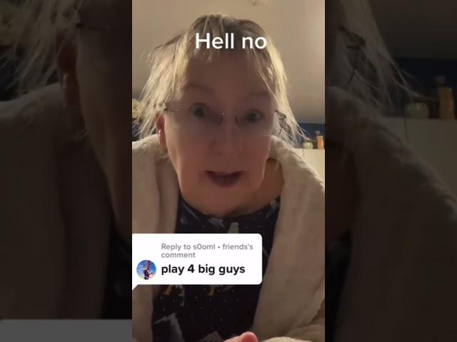 Grandma listens4 big guys