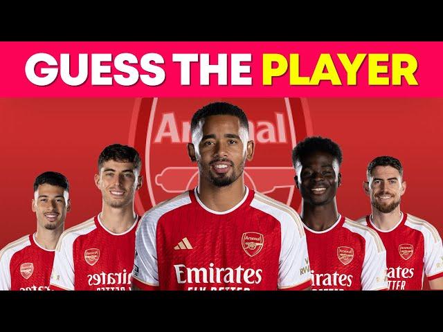 Can You Guess The Player's Name Of Arsenal 2023/24 | Quiz Hub