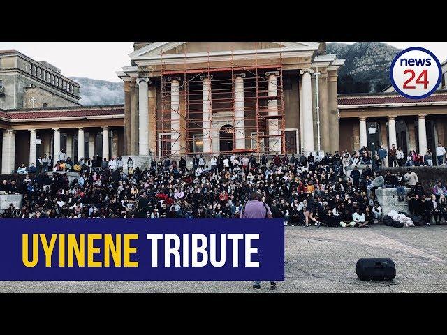 WATCH | UCT students hold night vigil to remember Uyinene Mrwetyana