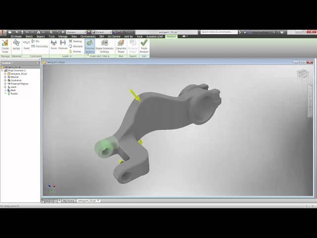 Autodesk Inventor 2016 R2: Shape Generator