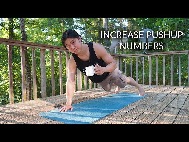 How to Do More Pushups