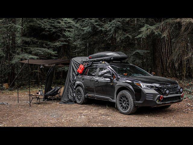 SUBARU OUTBACK Car Camping KampKeeper SUV car tent Wilderness / Simple Set Up