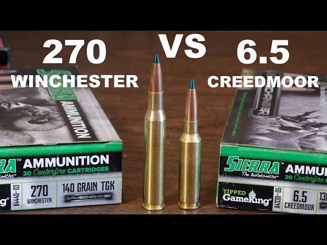 6.5 Creedmoor Versus 270 Winchester