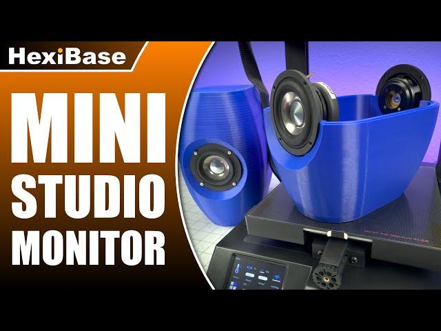 3D Printed Studio Monitors (featuring Mingda Magician X)