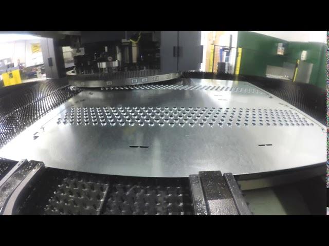 CNC Turret Punch Press at Ajax Metal Forming Solutions