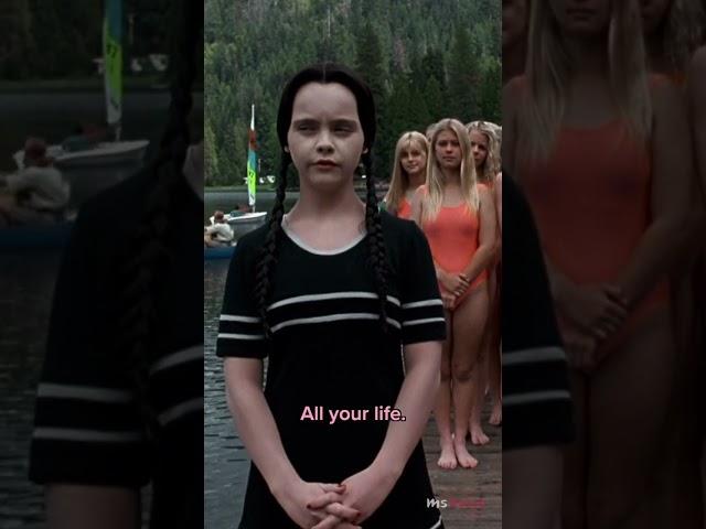 Wednesday Addams Being a Savage  #shorts