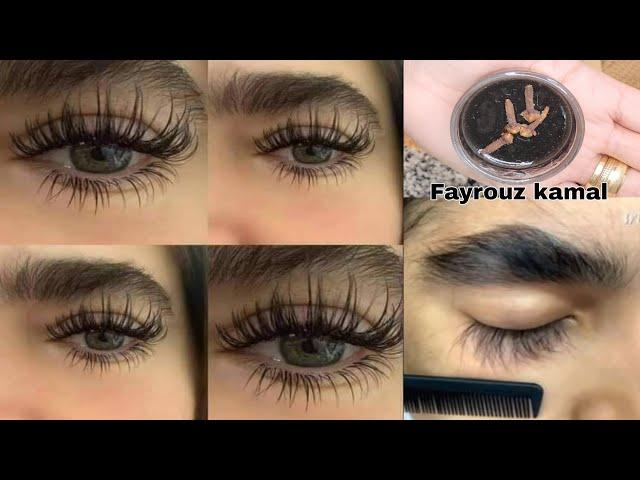 You won't believe it! Long eyelashes and thick eyebrows in just 3 days with natural ingredients