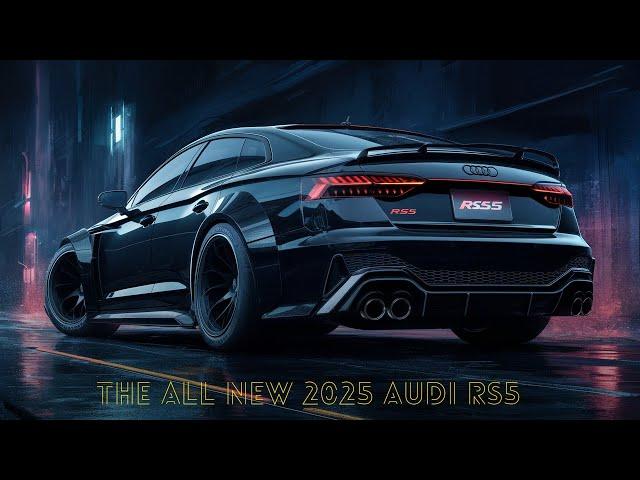 ALL NEW 2025 Audi RS5 Revealed - First Look, Interior & Exterior Details!