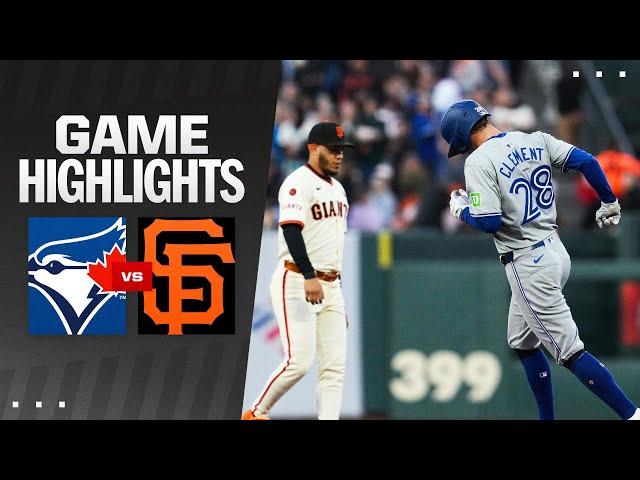 Blue Jays vs. Giants Game Highlights (7/10/24) | MLB Highlights