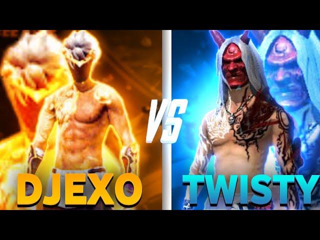 TWISTY.EXE ️ VS  DJEXO FF ️ | Friendly Fight  تحدي الأساطير فري فاير