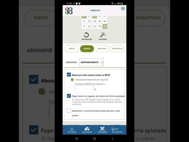 Abono Bonoloto | Descubre cómo Abonarte a tus Números Favoritos | Jugar Bonoloto Online #bonoloto