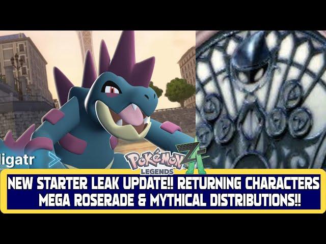 NEW STARTER LEAK UPDATE!! RETURNING CHARACTERS MEGA ROSERADE & MYTHICAL DISTRIBUTIONS!! | Rumour