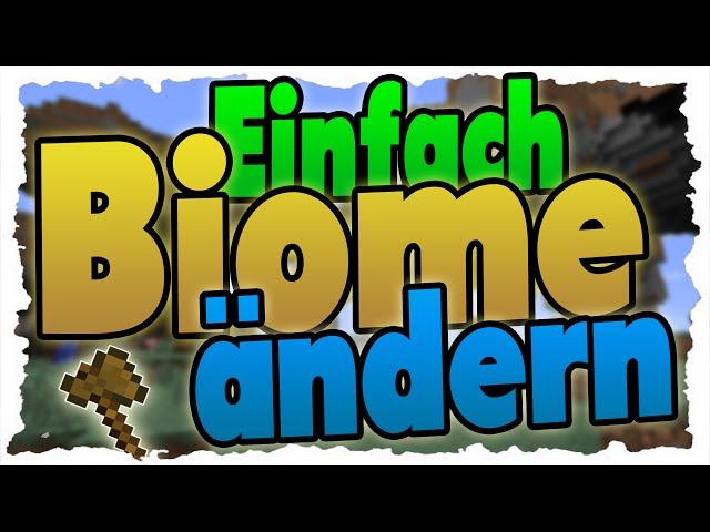 Minecraft Biome ändern (Tutorial)