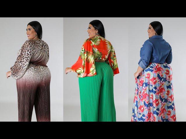 Plus Size & Regular Size Jeanete Dress | Love You A Latte Pant | Monroe Pant Fashion Collection