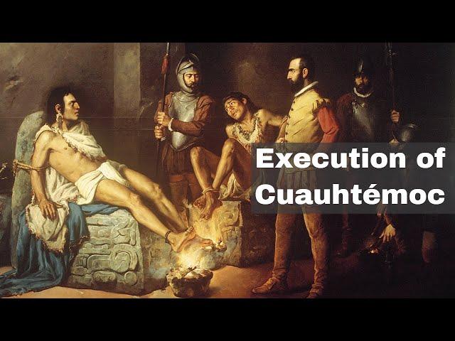 28th February 1525: Execution of Cuauhtémoc, the last Aztec Emperor, by Hernán Cortés