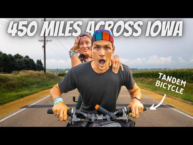 THE ULTIMATE MARRIAGE TEST (450 miles on a tandem bicycle)