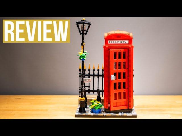 LEGO Ideas Rote Londoner Telefonzelle REVIEW | Set 21347