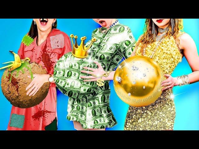 Ricos Vs Pobres Vs Giga Ricos Durante El Embarazo | Kaboom Energy Spanish