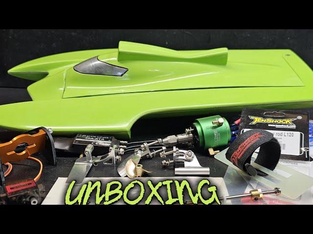 J & R Marine Mini Hydroplane RTR Builders Kit Fast Electric Rc Boat - 2835 3300kv, 40a Seaking