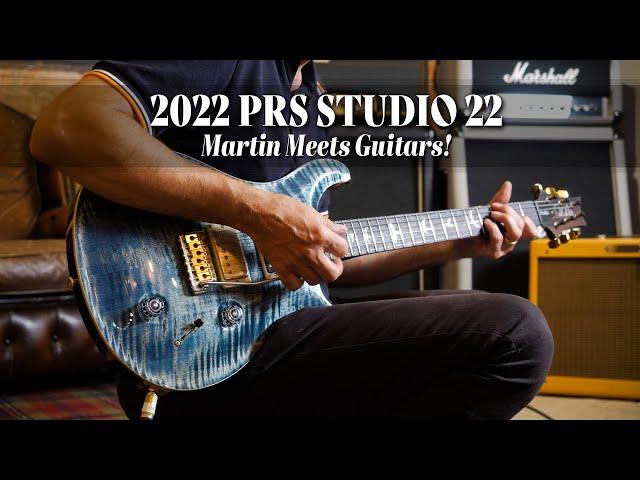 2022 PRS Studio 22 In FADED WHALE BLUE! | Martin Meets Guitars!