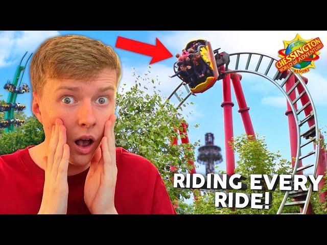 Riding EVERY Ride at Chessington in ONE DAY!