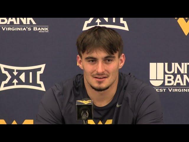 BlueGoldNews.com: WVU Football Oliver Straw 4/20/23