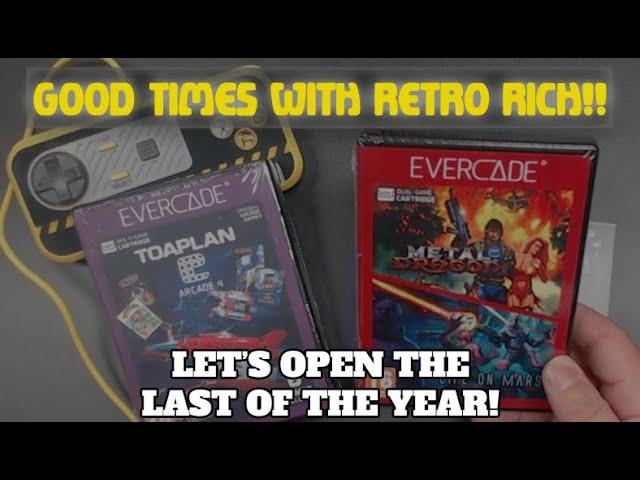 Evercade  - Toaplan Arcade 4 & A Dual Cart (last of the year!) - Good Times With Retro Rich Ep. 493