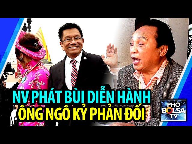 Nghị viên Phát Bùi diễn hành trên đường Bolsa, ông Ngô Kỷ phản đối đi không hợp lệ