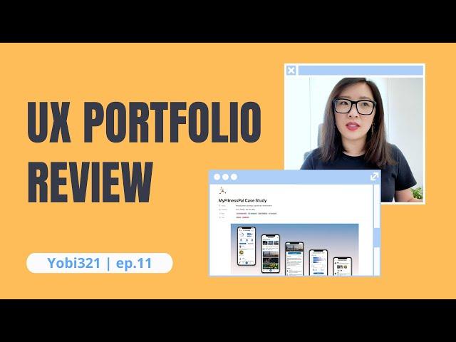 Learn From a UX Portfolio Created in Notion | UX Portfolio Review ep.11