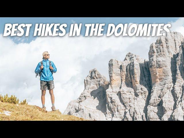 5 BEST HIKES IN THE ITALIAN DOLOMITES!  | Travel Italy 2022