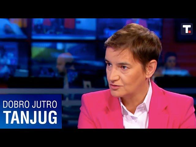 Projekat Jadar: sedam pitanja za opoziciju - Ana Brnabić • DOBRO JUTRO TANJUG