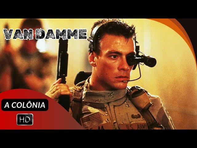 Filme de ação / A COLÔNIA / Jean Claude Van Damme - filme completo dublado em Português #vandamme