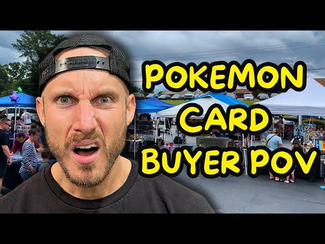 Buying Vintage Pokemon Cards at a Parking Lot Vendor Fair!